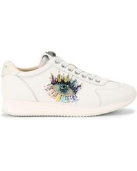 Kurt Geiger - Leather Islington Pump Eye Sneakers - Lyst