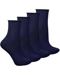 Steve Madden - 4 Pairs Ladies Bamboo Sensory Socks - Lyst