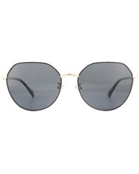 Polaroid - Round Polarized Sunglasses Metal - Lyst