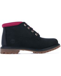Timberland - Boots Nellie Chukka Double Wp Pour Femme En Noir - Lyst