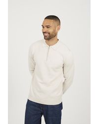 Brave Soul - Long Sleeve Knitted Polo - Lyst