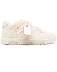 Off-White c/o Virgil Abloh - Off- Out Of Office Suede Trainers - Lyst
