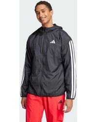 adidas - Essentials 3-Stripes Windbreaker - Lyst