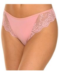 Guess - Panties With Lace Front Parts O0be01mc03m Woman - Lyst