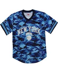 Mitchell & Ness - Nba New York Knicks Camo Mesh T-Shirt - Lyst