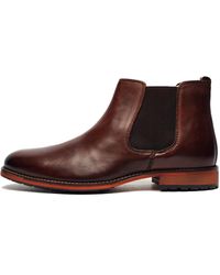 Silver Street London - London Argyll Leather Boots - Lyst