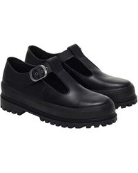 Superga - Ladies 2541 Box Leather Mary Janes - Lyst