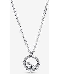 PANDORA - 'Herbarium Cluster' 925 Sterling Chain With Pendant - Lyst