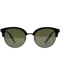 Serengeti - Round Shiny Dark Gunmetal Mineral Polarized 555Nm Lela - Lyst