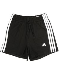 adidas - W 3S Sj Shorts Cotton - Lyst