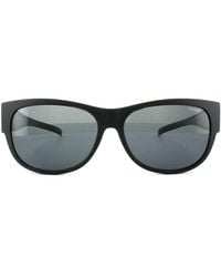 Polaroid - Suncovers Oval Matte Polarized Sunglasses - Lyst