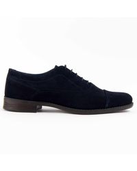 Purapiel - Oxford Schoen Dario Blauw - Lyst