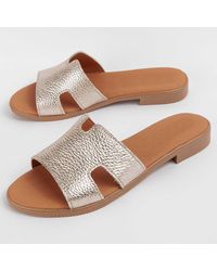 Purapiel - Sandal Hacca2 Leather - Lyst