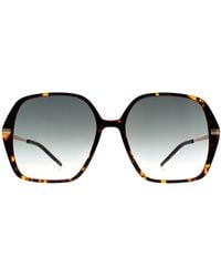 BOSS - Square Havana Gradient 1660/S - Lyst