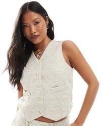 Vero Moda - Tailored Waistcoat Co-Ord - Lyst