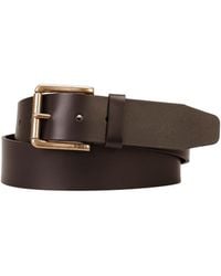 BOSS - Joris -Sz40 Leather Belt Dark - Lyst