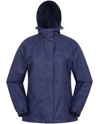 Mountain Warehouse - 'Torrent' Waterproof Jacket With Adjustable Hood & Cuffs Long Sleeve Trekking Raincoat - Lyst