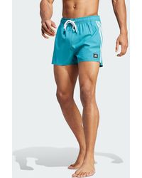 adidas - 3-Stripes Clx Very-Short-Length Swim Shorts - Lyst