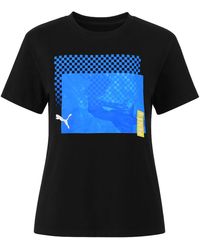 PUMA - X Rihanna Fenty Oversized T-Shirt Cotton - Lyst
