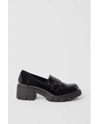 Warehouse - Cleated Sole Chunky Loafer - Lyst
