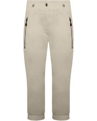 Nike - Cropped Track Pants Cotton - Lyst