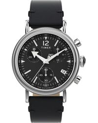 Timex - Standard Chrono Watch Tw2W20600 Leather (Archived) - Lyst