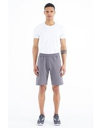 TOMMY LIFE - Cotton-Blend Sweat Shorts - Lyst