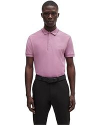 BOSS - Hbg Paule 4 Polo Shirt, Premium Craftsmanship - Lyst