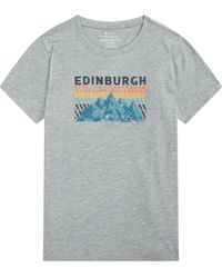 Mountain Warehouse - Regional Edinburgh Graphic Tee Cotton Crew Neck Breathable Everyday T-Shirt - Lyst