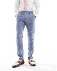 ASOS - Skinny Suit Trousers With Wool - Lyst