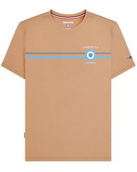 Lambretta - Classic Ss24 Stripe T-Shirt Cotton - Lyst