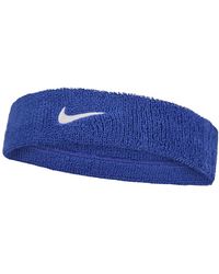 Nike - Classic Swoosh Headband (Royal/ - Lyst