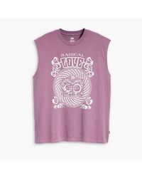 Levi's - Levi's Pride Graphic Crew Neck Muscle Tank - Lyst
