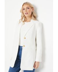 PRINCIPLES - Oversized Linen Blazer - Lyst