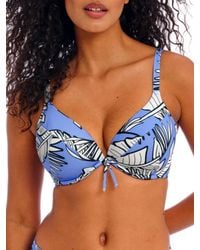 Freya - Mali Beach Low Plunge Bikini Top - Lyst