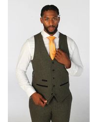 Paul Andrew - Wool Blend Tweed Formal Waistcoats - Lyst