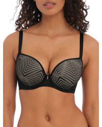 Freya - Tailored Plunge T-Shirt Bra - Lyst