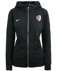 Nike - Rugby Stade Toulousain Zip-Up-Hoodie Damen Pullover 454221 010 - Lyst