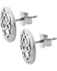 Orphelia - 'Blair' 925 Sterling Stud Earrings - Lyst
