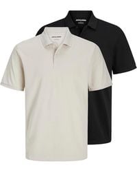 Jack & Jones - 2 Pack Polo T-Shirts Short Sleeve - Lyst