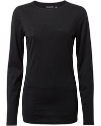 Craghoppers - Ladies Merino Crew Neck Long Sleeve Baselayer Ii Top - Lyst