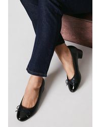 Good for the Sole - Talia Comfort Block Heel Ballet Pumps - Lyst
