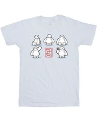 Disney - Big Hero 6 Baymax Many Poses T-Shirt () Material_Cotton - Lyst