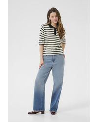 Kaffe - Pullover Kaamalia Loose Fit Offwhite - Lyst