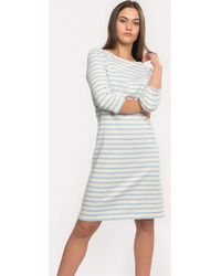 Armor Lux - Armour Lux Casual Striped T-Shirt Dress - Lyst