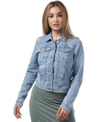 ONLY - "Wonder" Jeansjacke Für Damen (Hellblau) - Lyst