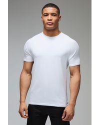 BoohooMAN - Active Lightweight Essentials Workout Regular Fit Raglan T-Shirt - Lyst