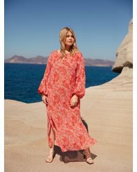 Live Unlimited - Paisley Boho Maxi Dress - Lyst