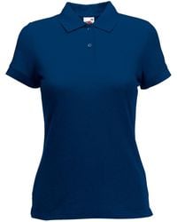 Fruit Of The Loom - Lady-Fit 65/35 Short Sleeve Polo Shirt - Lyst