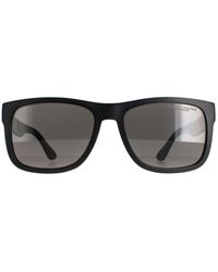 Tommy Hilfiger - Rectangle Matte Polarized Th 1556/S - Lyst